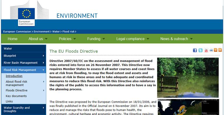 The EU Floods Directive